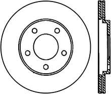 Cargar imagen en el visor de la galería, StopTech Power Slot 05-10 Mustang V6/4.0L / GT V8-4.6L Rear Left CRYO Rotor