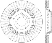 Cargar imagen en el visor de la galería, Stoptech 17-18 Acura MDX 3.5L Premium High Carbon Cryo Front Brake Rotor