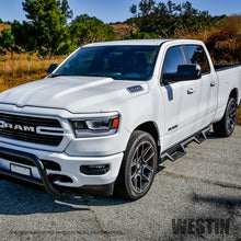 Cargar imagen en el visor de la galería, Westin/HDX 2019 Ram 1500 Crew Cab Drop Nerf Step Bars - Textured Black