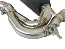 Load image into Gallery viewer, aFe MACH Force-Xp 2-1/2in Stainless Steel Axle Back Exhaust w/CF 15-19 BMW M3/M4 (F80/82/83)