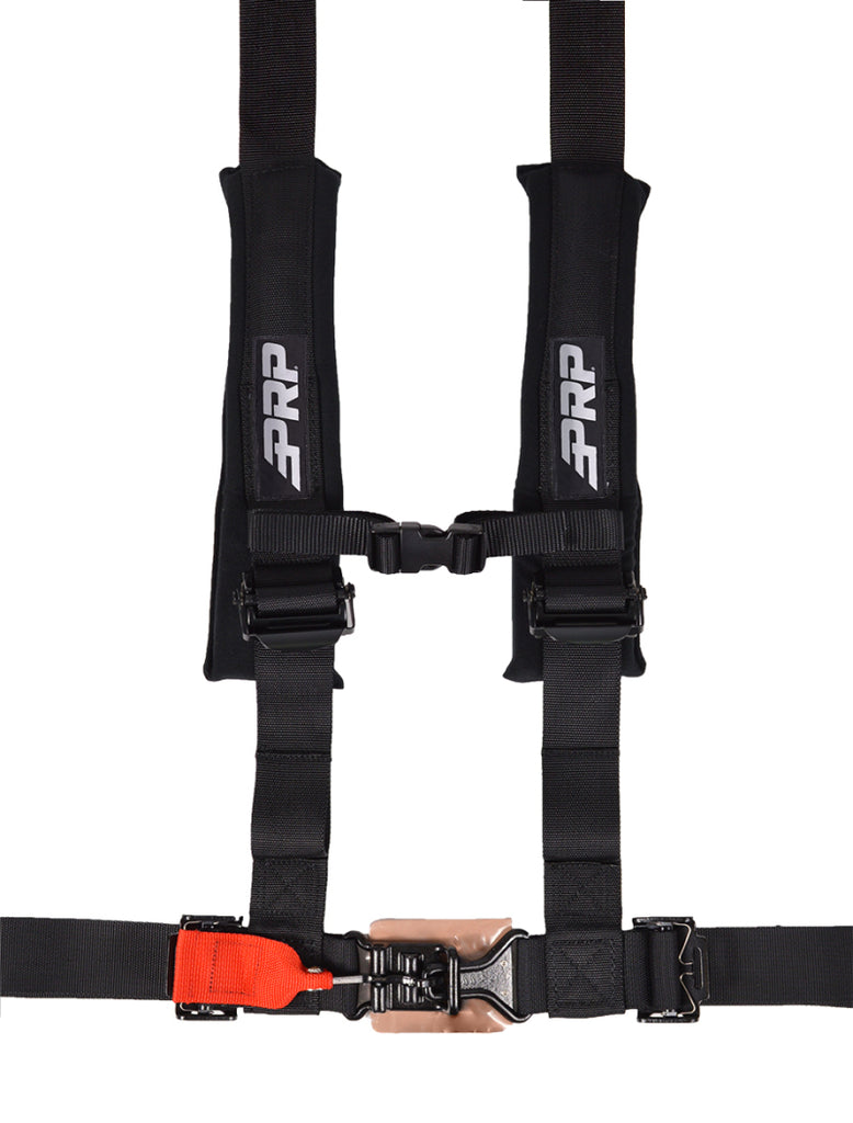 PRP 4.2 Harness with Latch / Link Lap Belt- Black