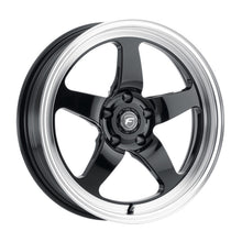 Load image into Gallery viewer, Forgestar D5 Drag 17x5.0 / 5x120.65 BP / ET-26 / 2.0in BS Gloss Black Wheel