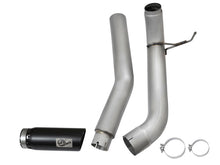 Cargar imagen en el visor de la galería, aFe Atlas Exhaust 5in DPF-Back Al Steel 2016 Nissan Titan XD V8-5.0L Black Tip