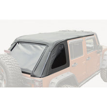 Cargar imagen en el visor de la galería, Rugged Ridge Bowless Soft Top Black Diamond 4-Door 07-18 Jeep Wrangler JK