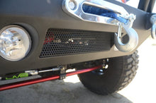 Cargar imagen en el visor de la galería, DV8 Offroad 07-18 Jeep Wrangler JK/JL FS-14 Mid Length Steel Front Bumper w/ Fog Lights &amp; LED Lights