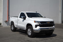 Cargar imagen en el visor de la galería, RealTruck 19-24 Chevy Silverado Standard Cab 2dr VoltStep Electric Running Board Kit-Textured Black