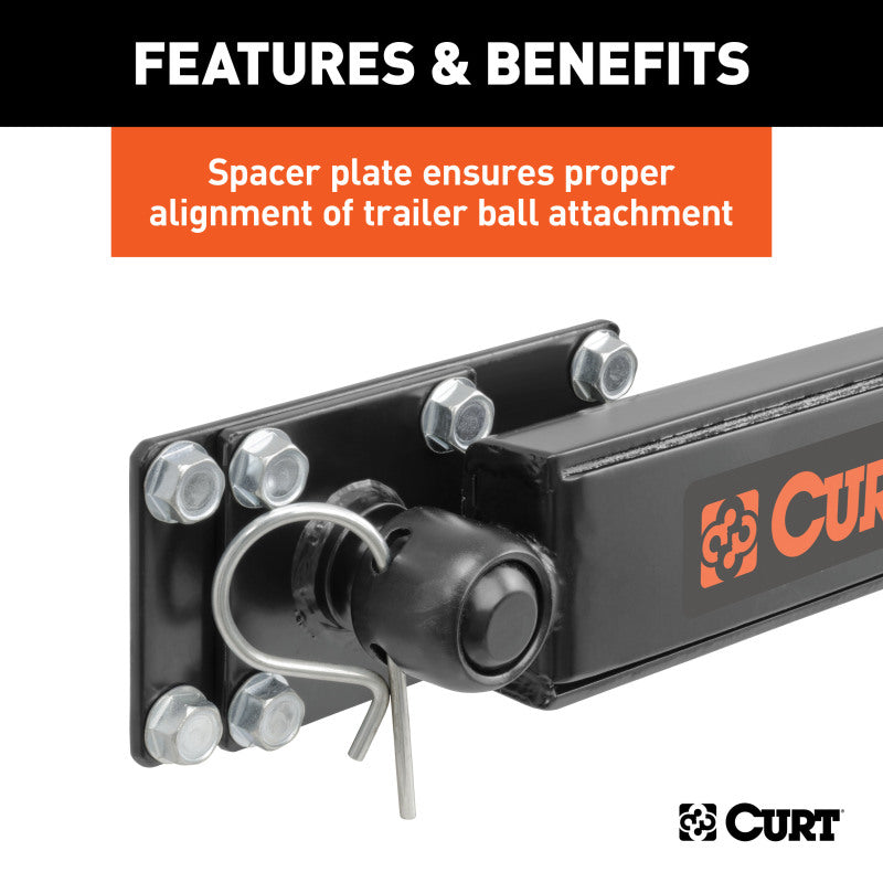 Curt MV Round Bar Weight Distribution Hitch (10000-14Klbs 31-3/16in Bars)