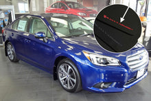 Cargar imagen en el visor de la galería, Rally Armor 15-19 Subaru Legacy Black UR Mud Flap w/ Red Logo