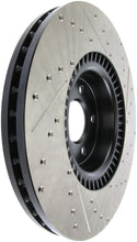 Cargar imagen en el visor de la galería, StopTech Slotted &amp; Drilled Sport Brake Rotor