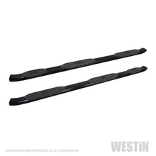 Cargar imagen en el visor de la galería, Westin 2019 Chevrolet Silverado/Sierra 1500 CC (5.5ft) PRO TRAXX 5 WTW Oval Nerf Step Bars - Black