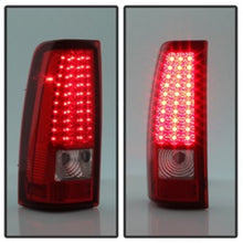 Cargar imagen en el visor de la galería, Xtune Chevy Silverado 1500/2500/3500 03-06 LED Tail Lights Red Clear ALT-ON-CS03-LED-RC