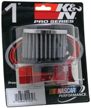 Load image into Gallery viewer, K&amp;N 1in Flange ID x 3in OD x 2.25in H Rubber Base Crankcase Vent Filter