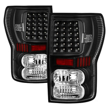 Cargar imagen en el visor de la galería, Xtune Toyota Tundra 07-13 LED Tail Lights Black ALT-ON-TTU07-LED-BK