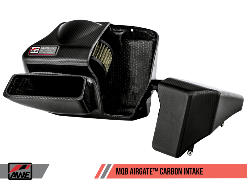 AWE Tuning Audi/VW MQB (1.8T / 2.0T) Carbon Fiber AirGate Intake w/ Lid