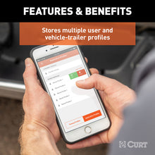 Cargar imagen en el visor de la galería, Curt Echo Mobile Trailer Brake Controller