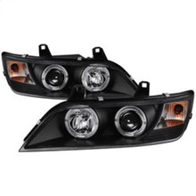 Cargar imagen en el visor de la galería, Spyder BMW Z3 96-02 Projector Headlights LED Halo Black High H1 Low H1 PRO-YD-BMWZ396-HL-BK