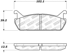 Cargar imagen en el visor de la galería, StopTech Street Touring 90-93 Mazda Miata Rear Brake Pads D525