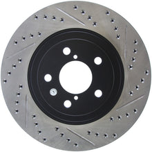 Cargar imagen en el visor de la galería, StopTech Slotted &amp; Drilled Sport Brake Rotor