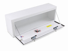 Load image into Gallery viewer, Lund Universal Steel Top Mount Storage Box - White