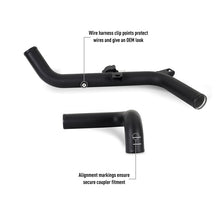 Cargar imagen en el visor de la galería, Mishimoto 21+ Ford Bronco 2.7L High Mount INT Kit BK Pipes SL Core