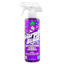 Cargar imagen en el visor de la galería, Chemical Guys Purple Stuff Grape Soda Air Freshener &amp; Odor Eliminator - 16oz