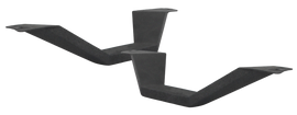 Go Rhino 15-20 Chevy Colorado RB10 Complete Kit w/RB10 + Brkts + 2 RB10 Drop Steps