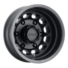 Cargar imagen en el visor de la galería, Method MR901 - REAR 16x6 -134mm Offset 6x180 138.9mm CB Matte Black Wheel