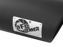 Cargar imagen en el visor de la galería, aFe Diesel Exhaust Tip Bolt On Black 5in Inlet x 6in Outlet x 12in Long