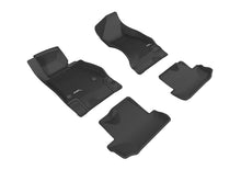 Cargar imagen en el visor de la galería, 3D MAXpider 16-20 Chevrolet Camaro Kagu 1st &amp; 2nd Row Floormats - Black