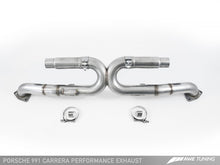 Cargar imagen en el visor de la galería, AWE Tuning 991 Carrera Performance Exhaust - Use Stock Tips