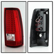 Cargar imagen en el visor de la galería, Xtune Chevy Silverado 1500/2500/3500 03-06 LED Tail Lights Red Clear ALT-ON-CS03-LED-RC