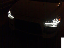 Cargar imagen en el visor de la galería, Spyder Mitsubishi Lancer/EVO-10 08-14 Projector Xenon/HID- LED Halo DRL Blk PRO-YD-ML08-HID-DRL-BK