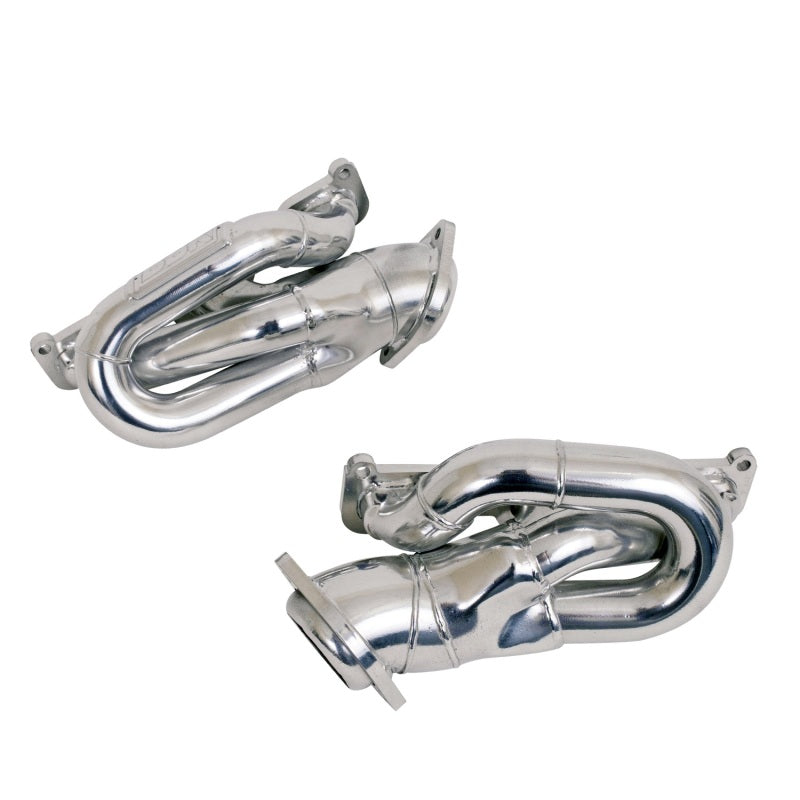 BBK 11-15 Ford Mustang 3.7L Shorty Tuned Length Headers - 1-5/8 Silver Ceramic (CARB EO 11-14 Only)