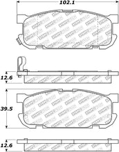 Cargar imagen en el visor de la galería, StopTech Street Select Brake Pads w/Hardware - Rear