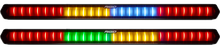 Cargar imagen en el visor de la galería, Rigid Industries 28in Chase Light Bar Universal - Rear Facing 27 Mode 5 Color LED Light Bar