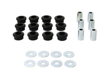 Cargar imagen en el visor de la galería, Whiteline 00-04 Subaru Legacy GT / 00-09 Subaru Outback Rear Control Arm Bushing Service Kit