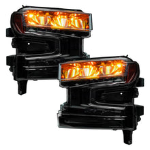 Load image into Gallery viewer, Oracle 19-21 Silverado/Sierra 1500 RGB Demon Eye Headlight Kit - w/o Controller
