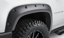 Cargar imagen en el visor de la galería, Bushwacker 19-21 Chevrolet Silverado 2500 / 3500 HD (Excl. Dually) Forge Style Flares 4pc - Black