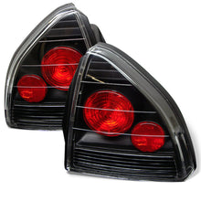 Load image into Gallery viewer, Spyder Honda Prelude 92-96 Euro Style Tail Lights Black ALT-YD-HP92-BK