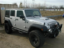 Load image into Gallery viewer, N-Fab Nerf Step 07-17 Jeep Wrangler JK 4 Door All - Tex. Black - W2W - 3in