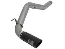 Cargar imagen en el visor de la galería, aFe LARGE BORE HD 5in DPF-Back SS Exhaust w/ Black Tip 2016 Nissan Titan 5.0L V8 (td) CC SB