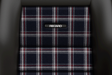 Cargar imagen en el visor de la galería, Recaro Classic LX Seat - Black Leather/Classic Checkered Fabric