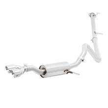 Cargar imagen en el visor de la galería, Mishimoto 14-16 Ford Fiesta ST 1.6L 2.5in Stainless Steel Cat-Back Exhaust w/ Polish Tips