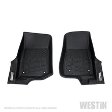 Load image into Gallery viewer, Westin 2018-2019 Jeep Wrangler JL Wade Sure Fit Floor Liners Front - Black