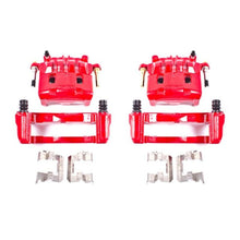 Cargar imagen en el visor de la galería, Power Stop 16-17 Subaru Crosstrek Front Red Calipers w/Brackets - Pair
