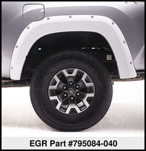 Cargar imagen en el visor de la galería, EGR 16+ Toyota Tacoma w/Mudflap Bolt-On Look Color Match Fender Flares - Set - Super White