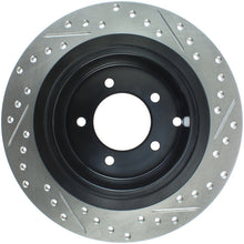 Cargar imagen en el visor de la galería, StopTech Slotted &amp; Drilled Sport Brake Rotor