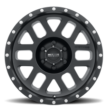 Cargar imagen en el visor de la galería, Method MR306 Mesh 17x8.5 0mm Offset 6x5.5 108mm CB Matte Black Wheel