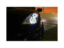 Cargar imagen en el visor de la galería, Spyder Toyota Celica 00-05 Projector Headlights LED Halo DRL Blk High H1 Low H1 PRO-YD-TCEL00-LED-BK