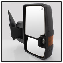 Cargar imagen en el visor de la galería, xTune Chevy Silverado 03-06 G2 Heated Amber LED Signal Telescoping Mirrors MIR-CS03S-G2-PWH-AM-SET